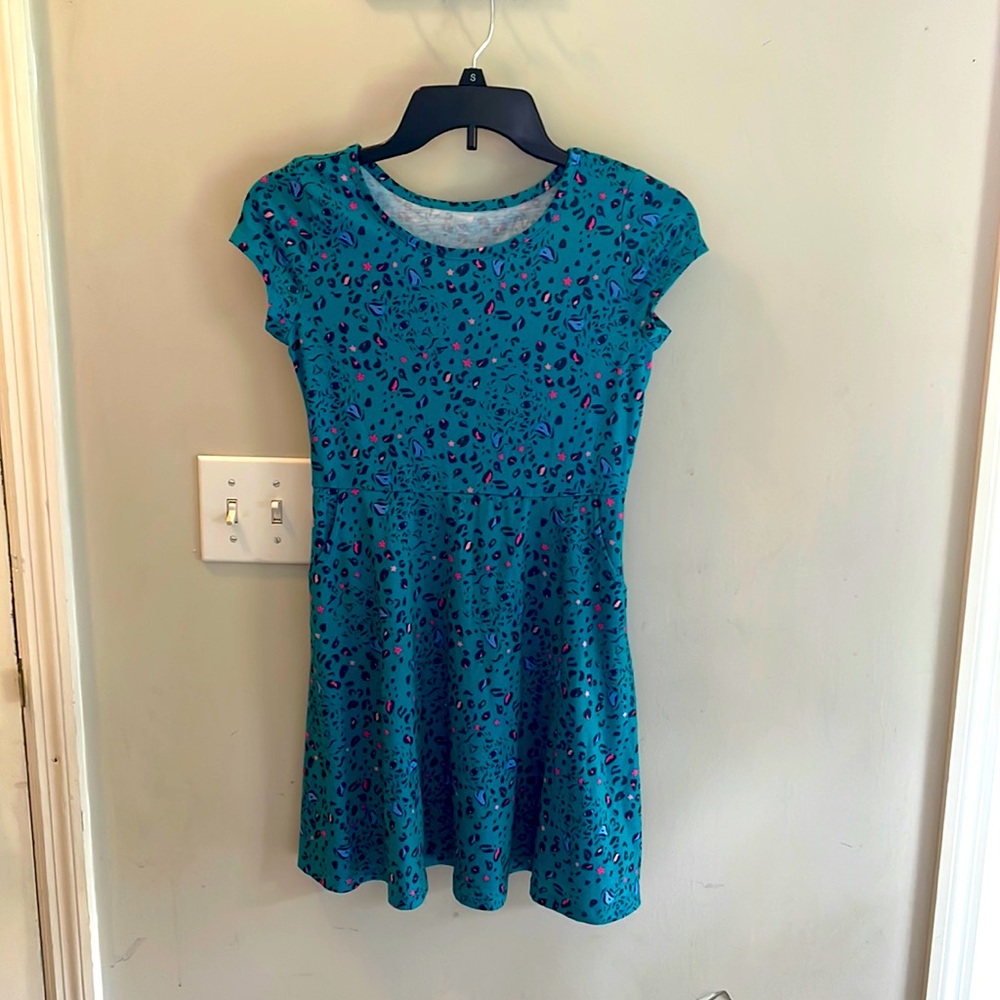 SO Kohls girls patterned dress 10/12